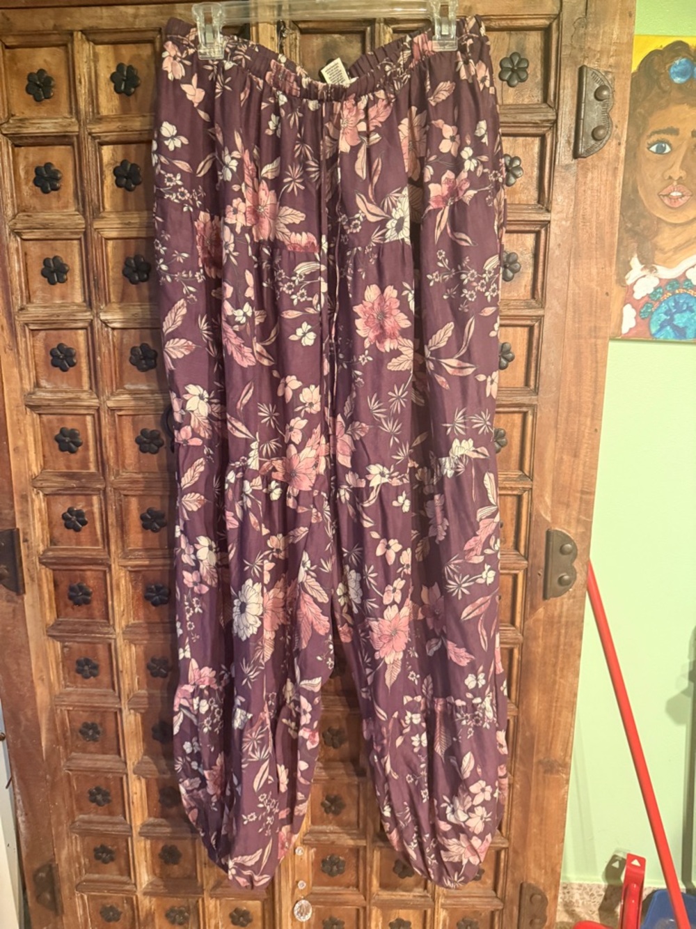 torrid Purple Floral Harem Track Pants